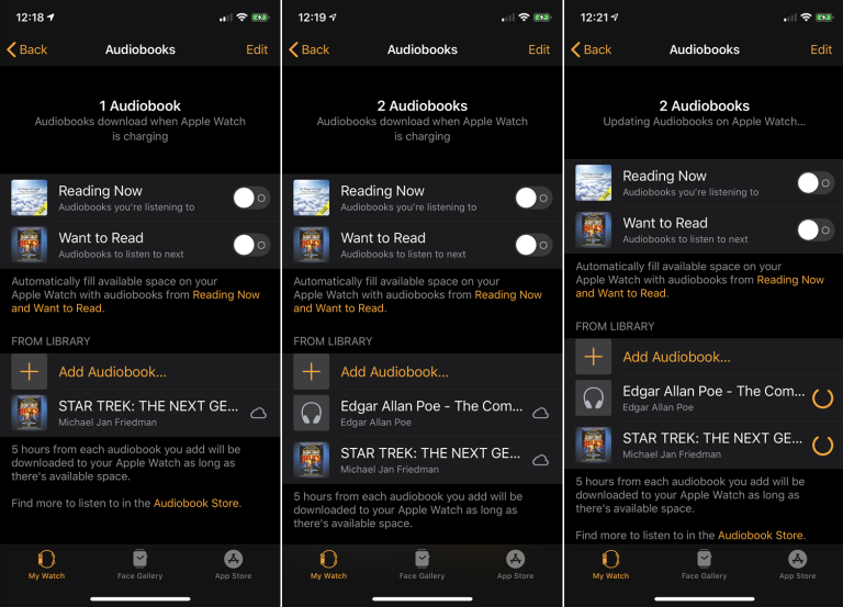Can I Listen To Audiobook Downloads On An Apple Watch?