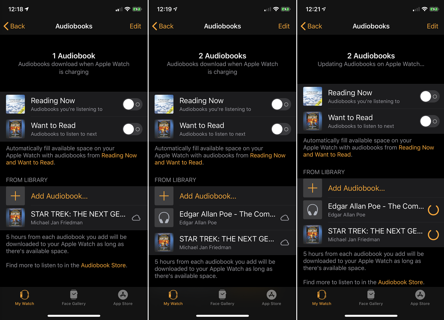 Can I Listen to Audiobook Downloads on an Apple Watch?