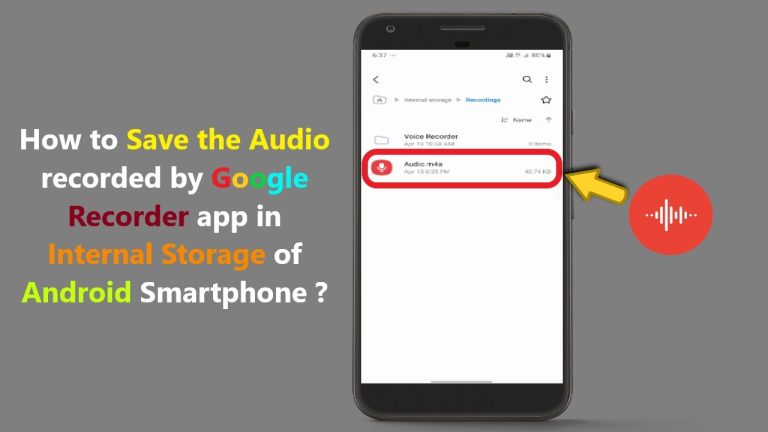 Can Google Save Audio Files?