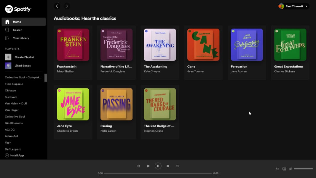 Is audiobooks free on Spotify?