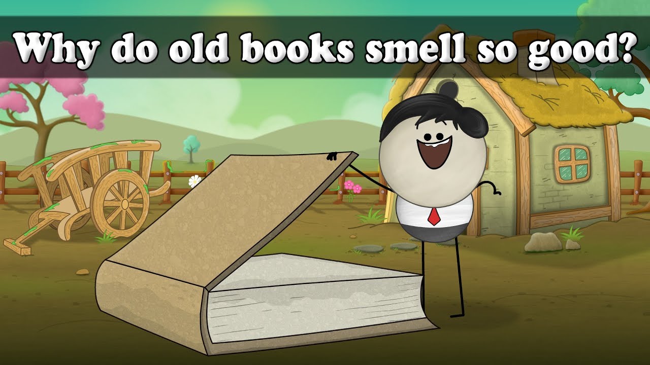 Why do old books smell so good?