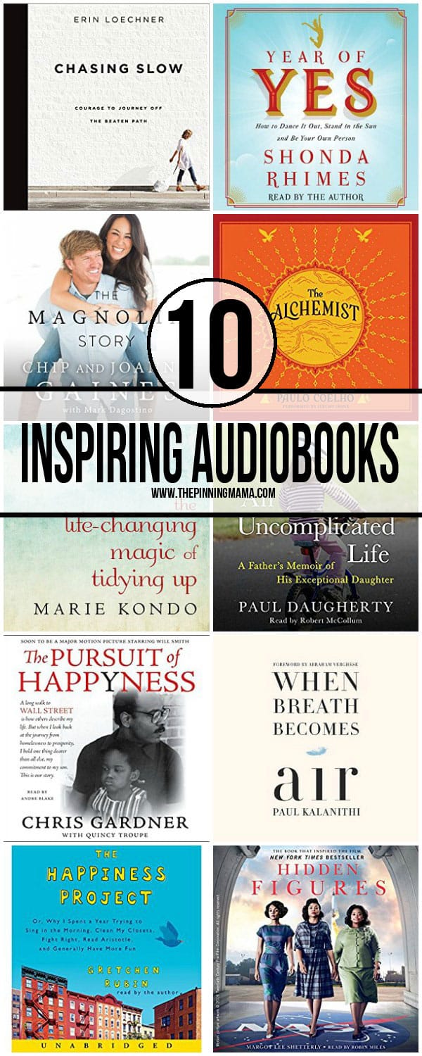 What are some motivational audiobooks?