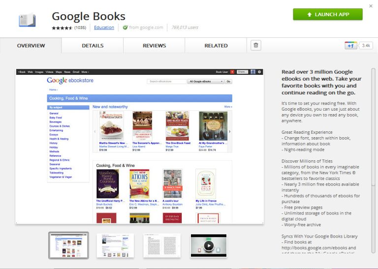 Is Google Books Offline?