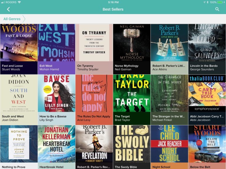 What Are The Most Popular Audiobooks On Playster?