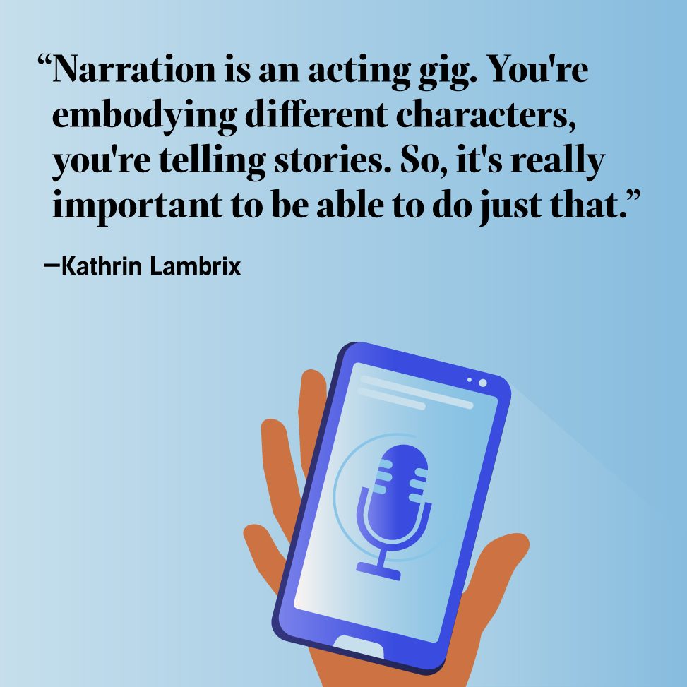 Is it hard to become an audiobook narrator?