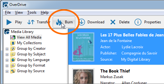Can I Burn Audiobook Downloads To A CD?