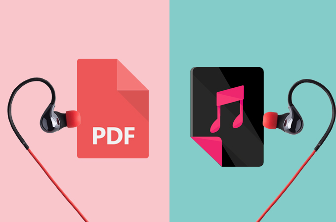 Can I convert PDF into audiobook?
