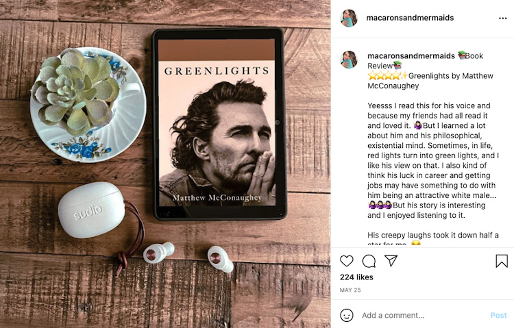 How Can I Find Audiobook Reviews On Instagram?