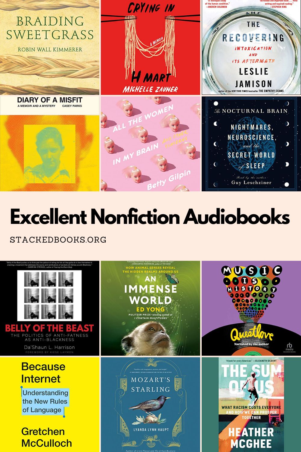 Are there any audiobook review websites for non-fiction books?