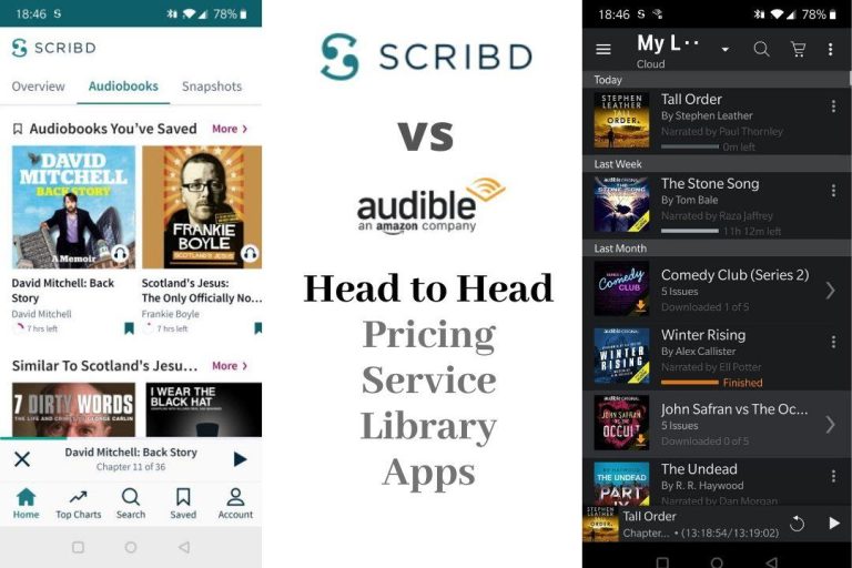 Is Scribd Better Than Audible?